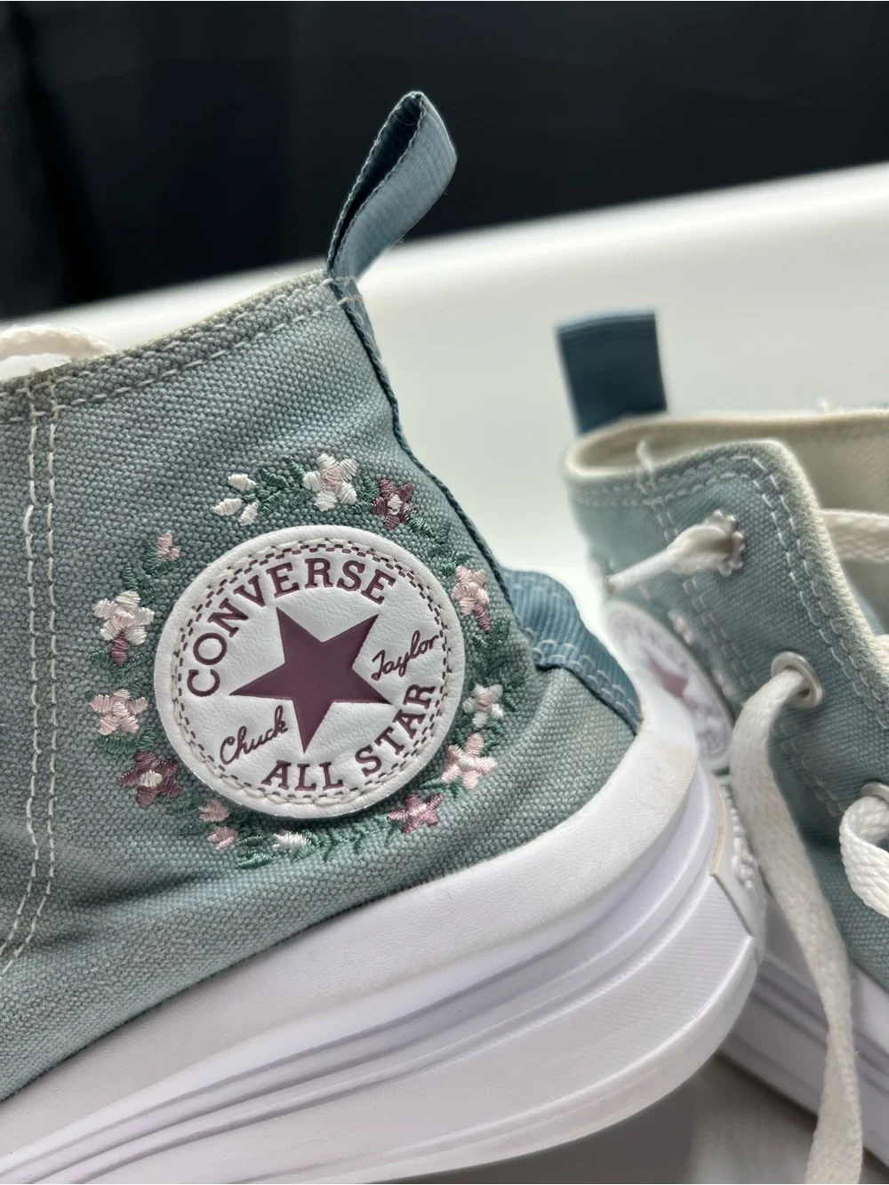 Converse Kids High-Top Sneakers in Teal